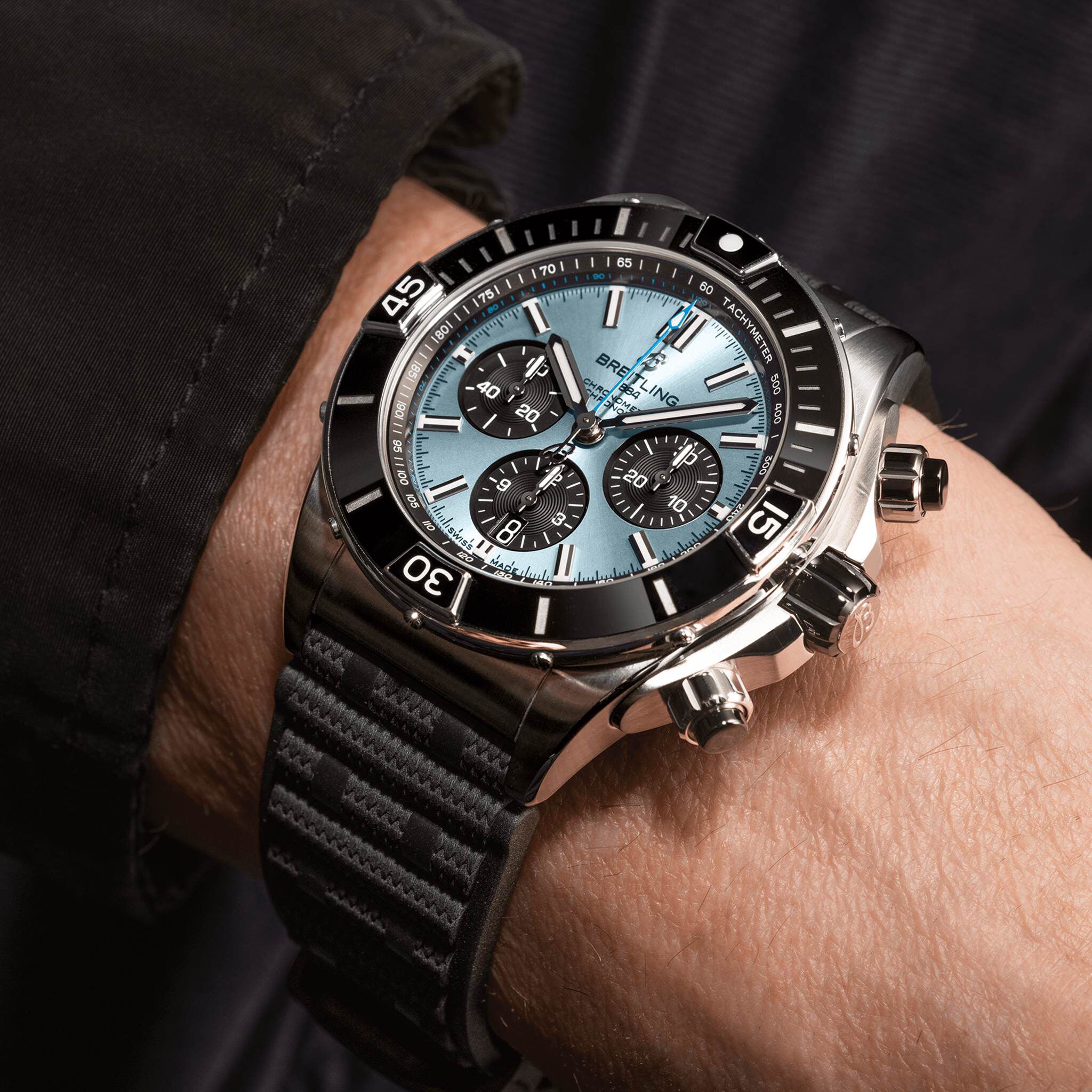 Breitling platinum hot sale
